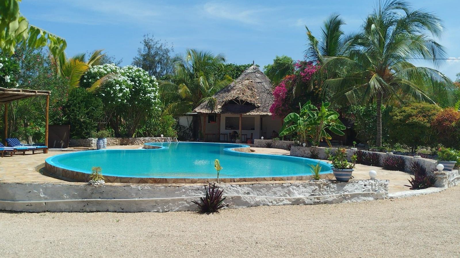 Piscina di Amani Villa Zanzibar